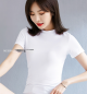 Women's Summer Slim Fit Autumn Korean Style Short Sleeve Cotton